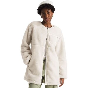The North Face Cream Fleece Jacket - M